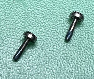 Loctite Blue used on bottom threads of bracelet screws.